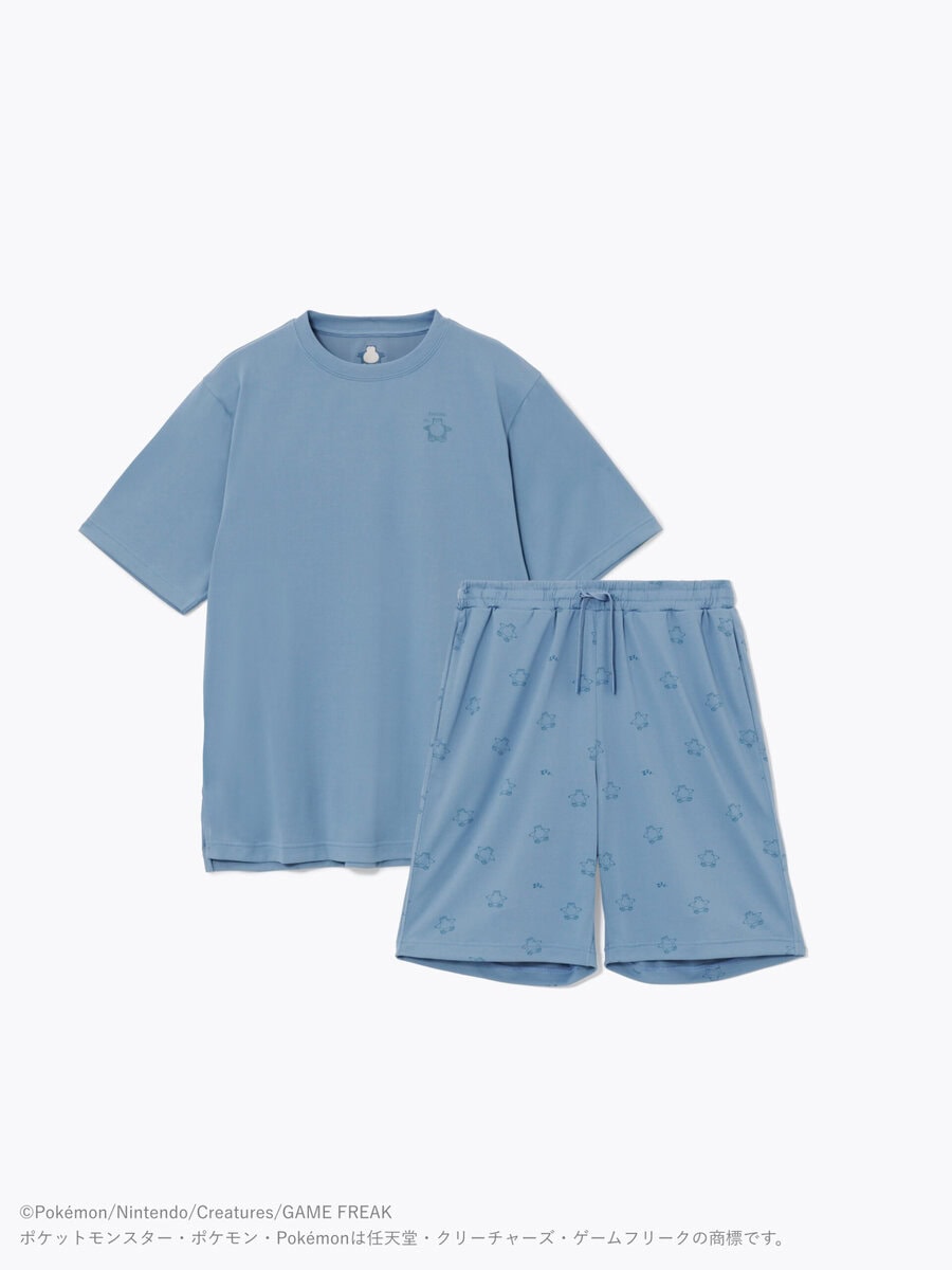 BAKUNE Dry（『Pokémon Sleep』）上下セット_半袖Tシャツ・ショートパンツ ¥26,400