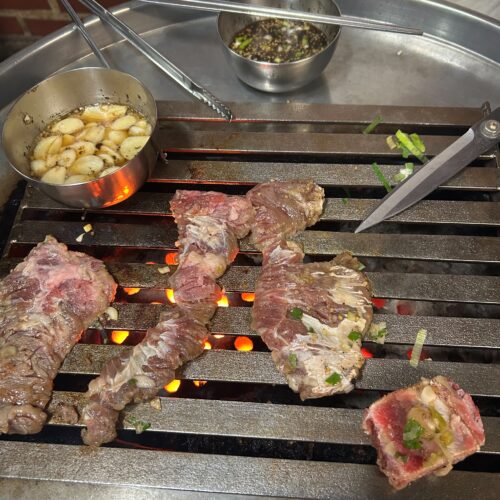 ドラム缶焼肉