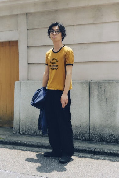 【20代スナップ@名古屋】スケータースタイルとドレスのミックスを意識したスタイリング