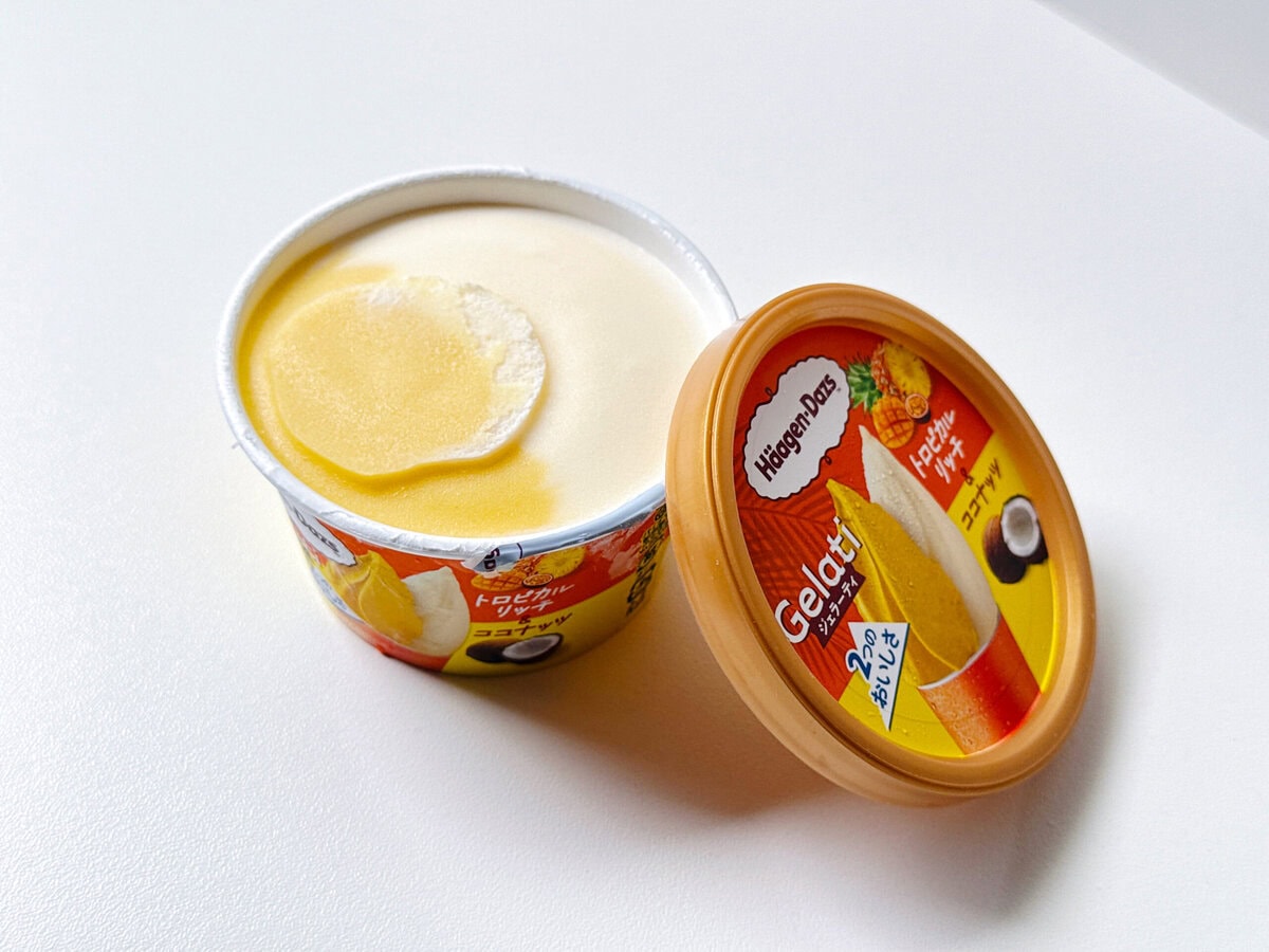 ハーゲンダッツ ミニカップ Gelati トロピカルリッチ&ココナッツ