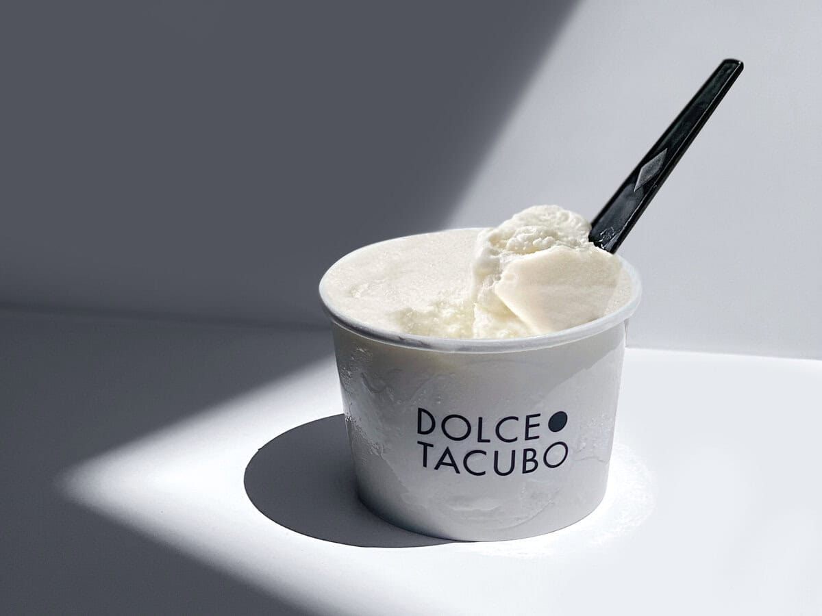 DOLCE TACUBO純白のミルクジェラート