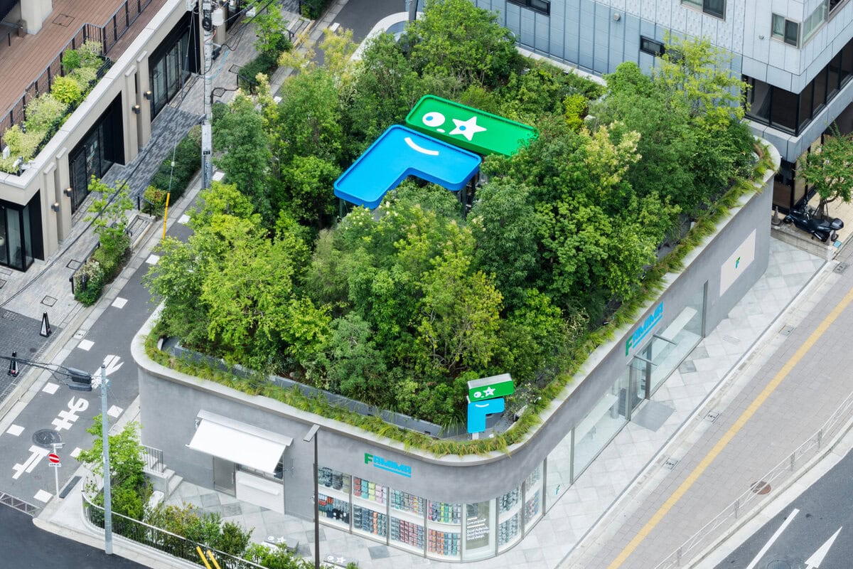 屋上の森