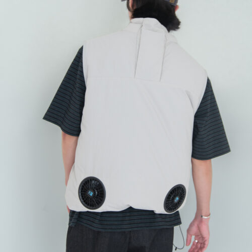 昨年好評を集め、即完売したファン付きウェアが仕様をアップデートして再登場。