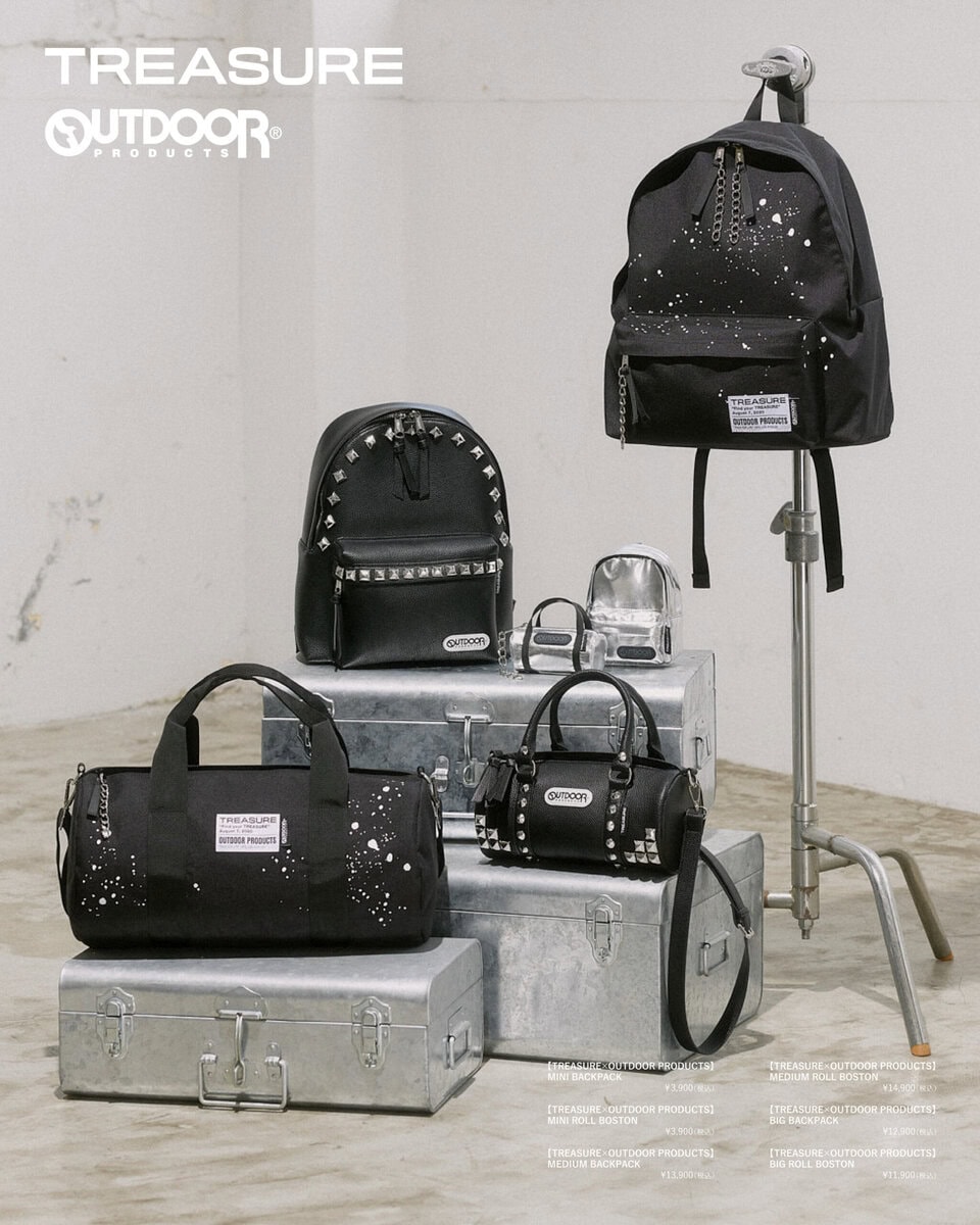 本コレクションは、OUTDOOR PRODUCTSを代表するデイパックとロールボストンをベースに、ミニ・ミディアム・ビッグの3サイズをラインアップ。