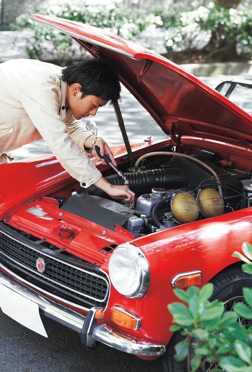 大学生・田中 玲さんの愛車 MG Midget Mk IV［MGミジェット マーク4］