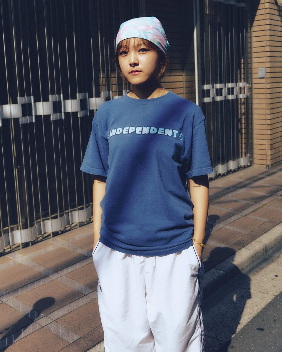 【20代スナップ@高円寺】足元はビーサン、頭はバンダナで夏っぽく