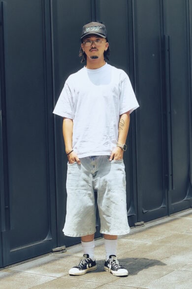 【20代スナップ＠渋谷】アメリカの定番ブランドとして人気を誇る「プロクラブ」を上手に活用