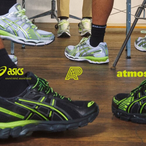 atmos（アトモス）が、ブラジリアン柔術カルチャーをルーツに持つAlbino & Preto（アルビノ アンド プレト）とタッグを組み、ASICS SportStyle（アシックス スポーツスタイル）の「GEL-KAYANO 12.1」別注モデルを発売。ブラックとホワイトの2色をラインアップし、8月14日より抽選受付、8月28日より発売する。