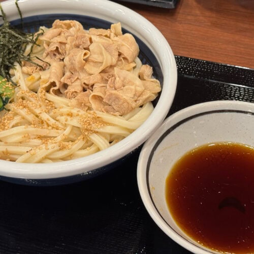 旨辛豚つけ汁うどん
