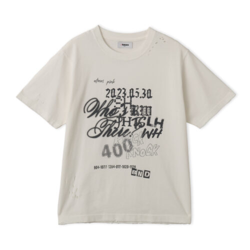 BOYNEXTDOOR × atmos pink T-shirt ¥6,600