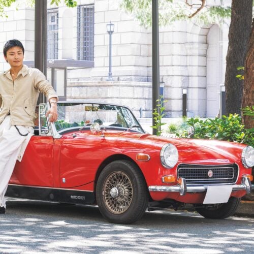大学生・田中 玲さんの愛車 MG Midget Mk IV［MGミジェット マーク4］