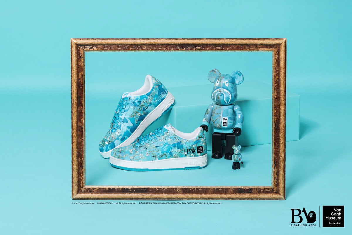 BAPE®×ゴッホ美術館】話題の限定コラボ第2弾！『ひまわり』に続き『花