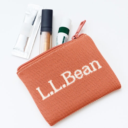 L.L.Bean(エルエルビーン)のニットバッグとポーチ:9/18発売リンネル2026年11月号付録