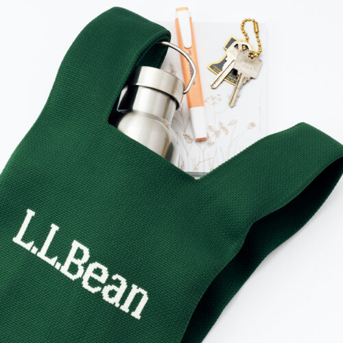 L.L.Bean(エルエルビーン)のニットバッグとポーチ:9/18発売リンネル2026年11月号付録