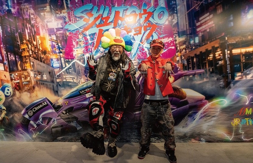 村上隆×JP THE WAVY】構想1年の衝撃作、『AKIRA』と「首都高」が融合