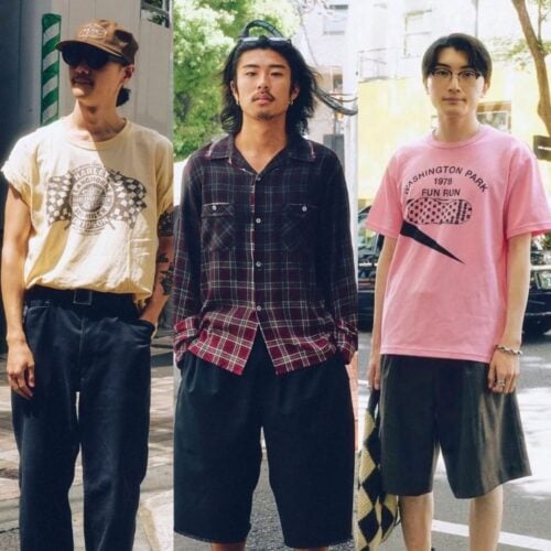 【原宿・渋谷スナップ】黒で締めるシャツの着こなしからピンクT、バレリーナ風トップスまで!おしゃれ20代・30代のリアル1週間コーデ