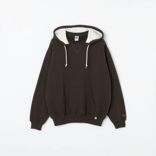 【SHIPS any 別注】RUSSELL ATHLETIC ワンポイントロゴ裏起毛プルオーバーフーディ ¥13,200