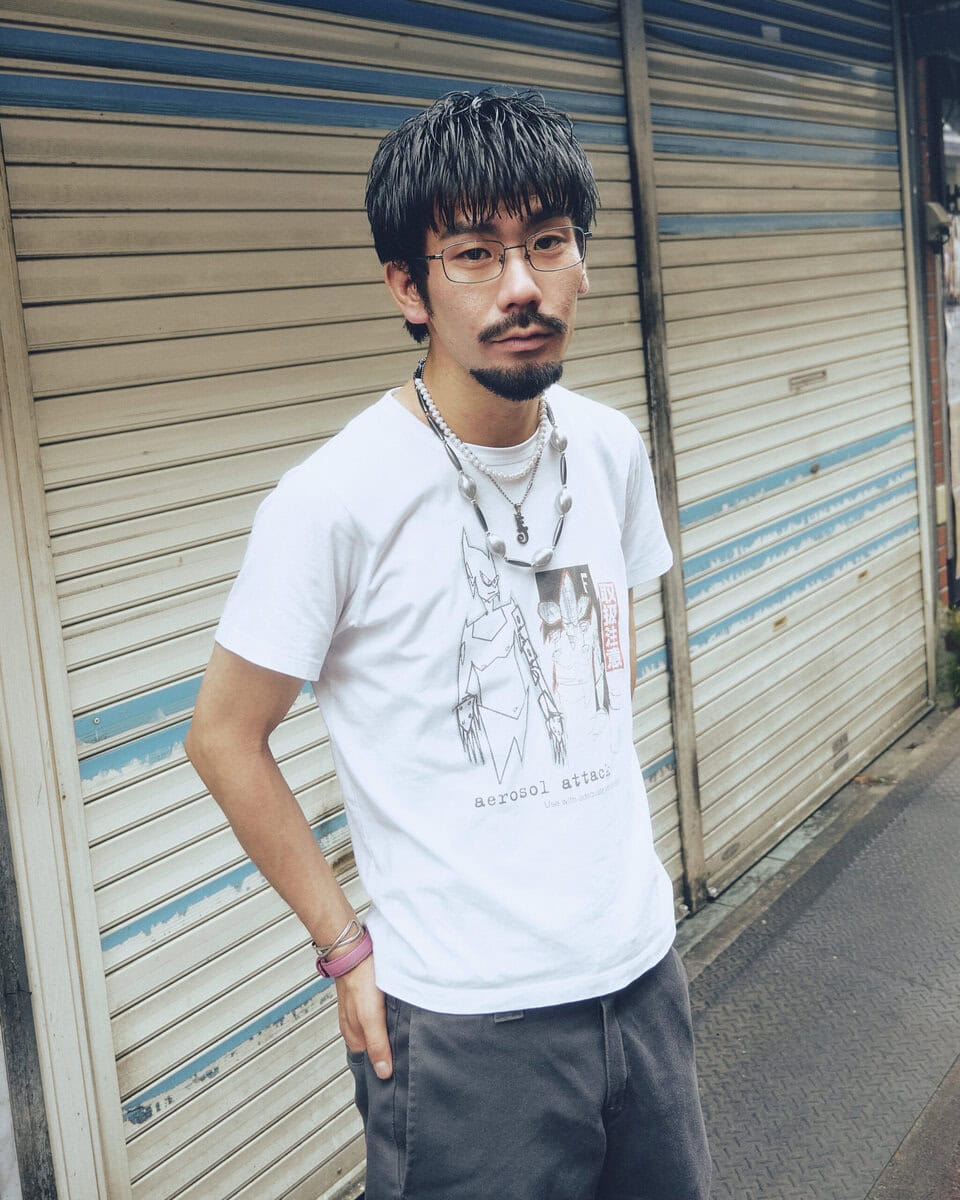 【30代スナップ@明大前】いい意味で“ディッキーズをより雑に穿いた”着こなし