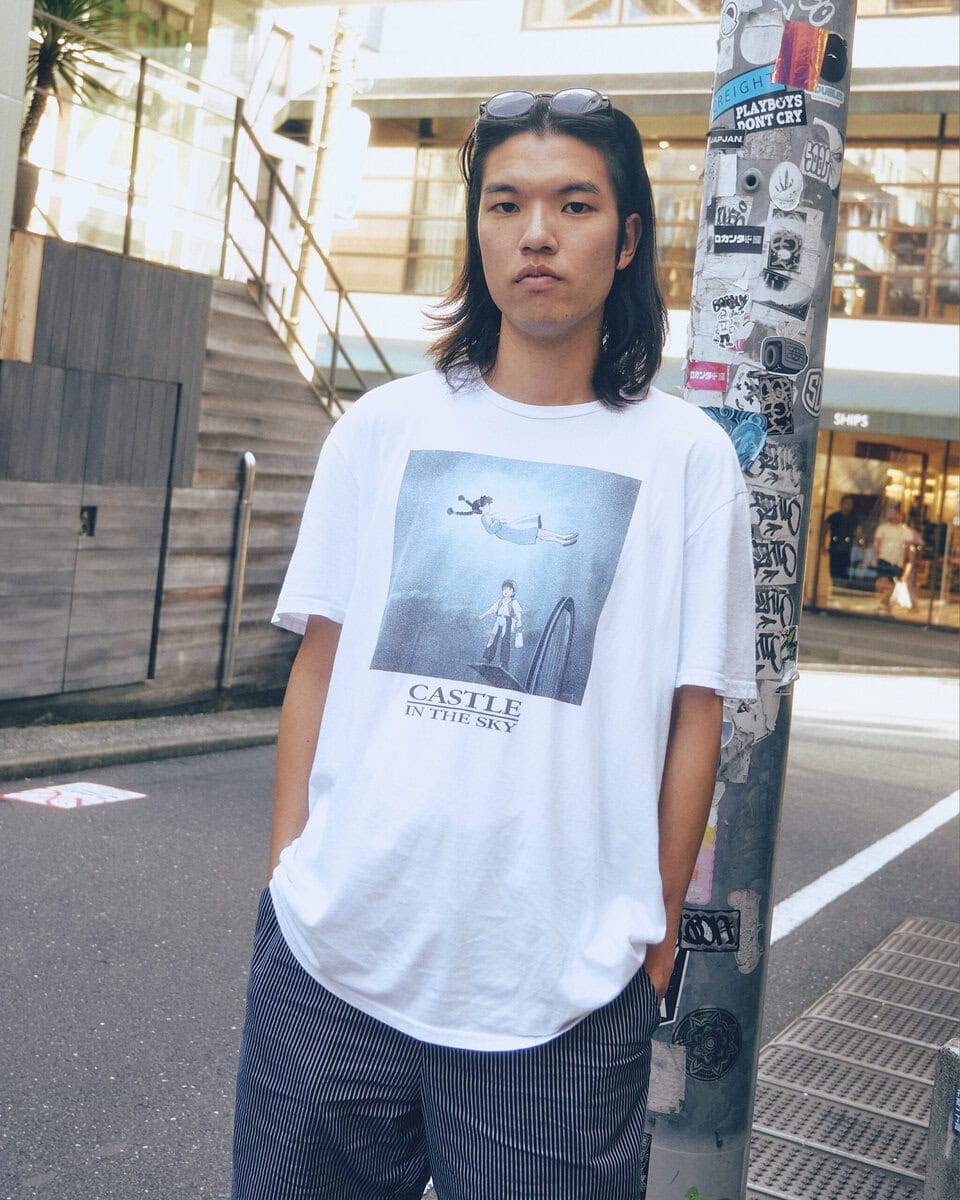 【20代スナップ＠渋谷】さりげない古着の“ラピュタT”がセンスの証