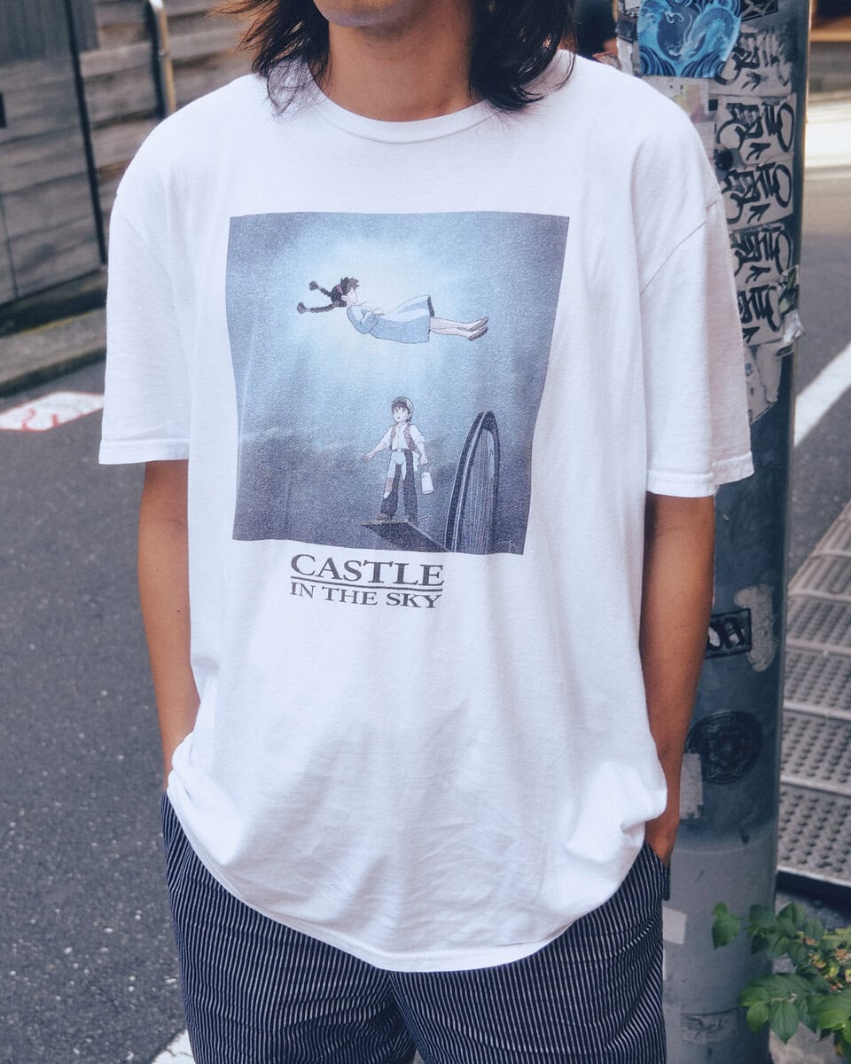 【20代スナップ＠渋谷】さりげない古着の“ラピュタT”がセンスの証