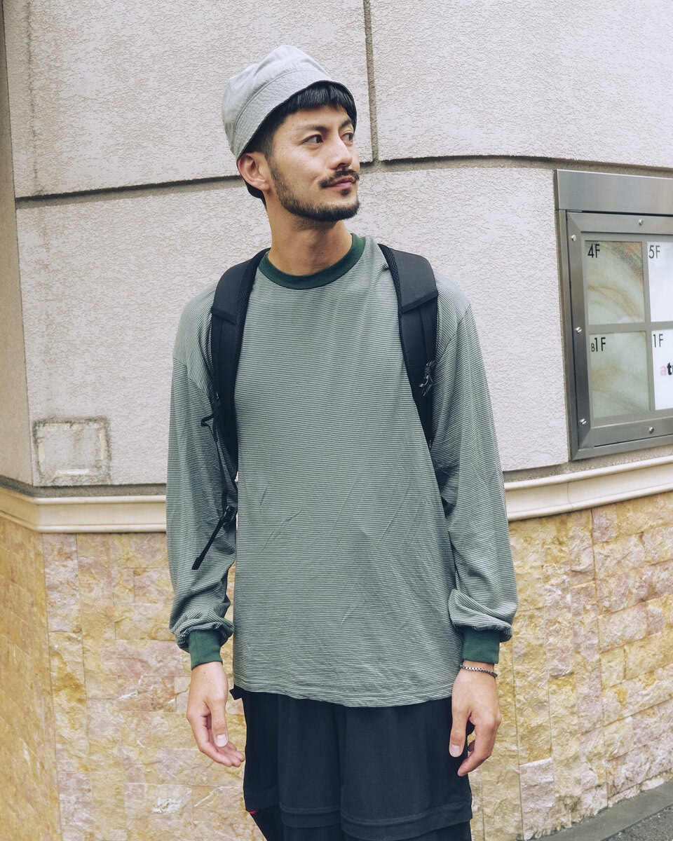 【30代スナップ@原宿】快適に過ごすならメリノウールのトップス一択!