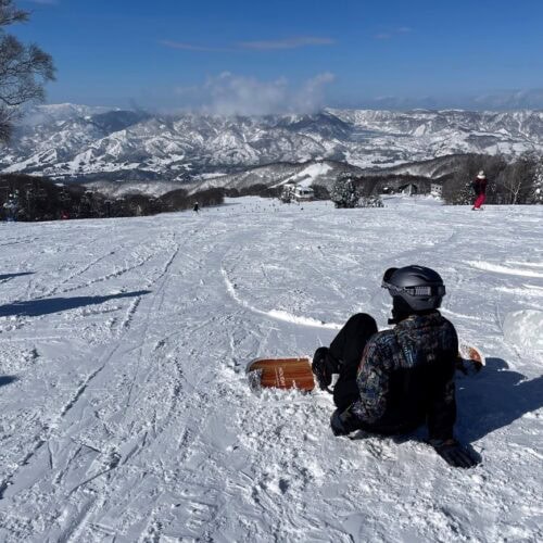STANFORD所属のモデル・田邉和也の好きなもの②雪山で遊ぶこと
