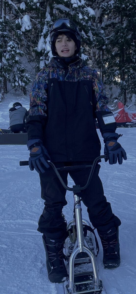 STANFORD所属のモデル・田邉和也の好きなもの②雪山で遊ぶこと
