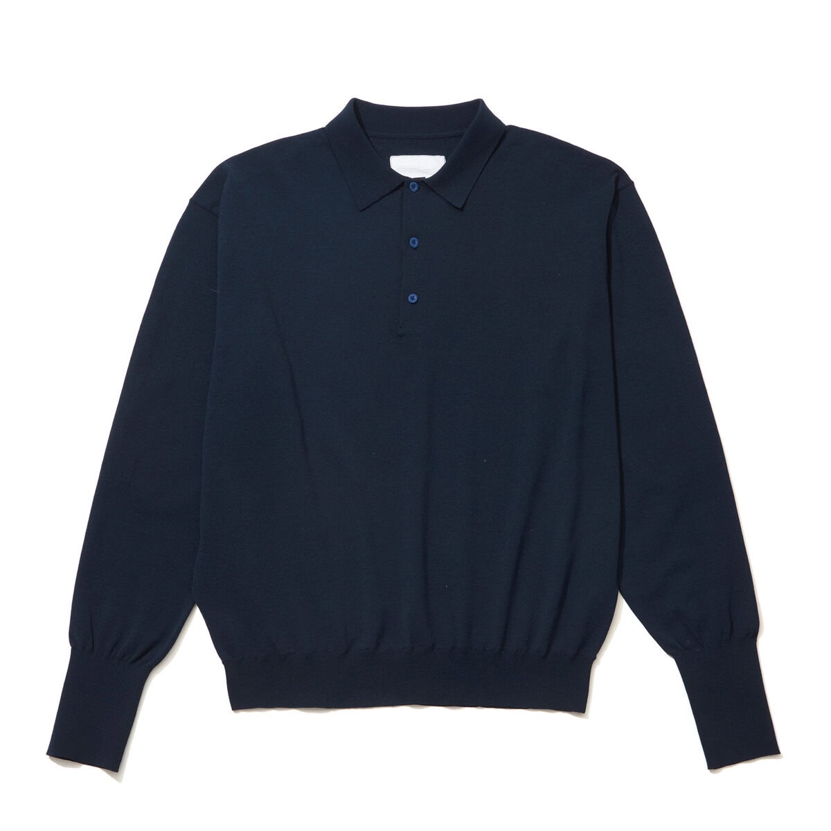 ニットポロ L/S ¥24,200