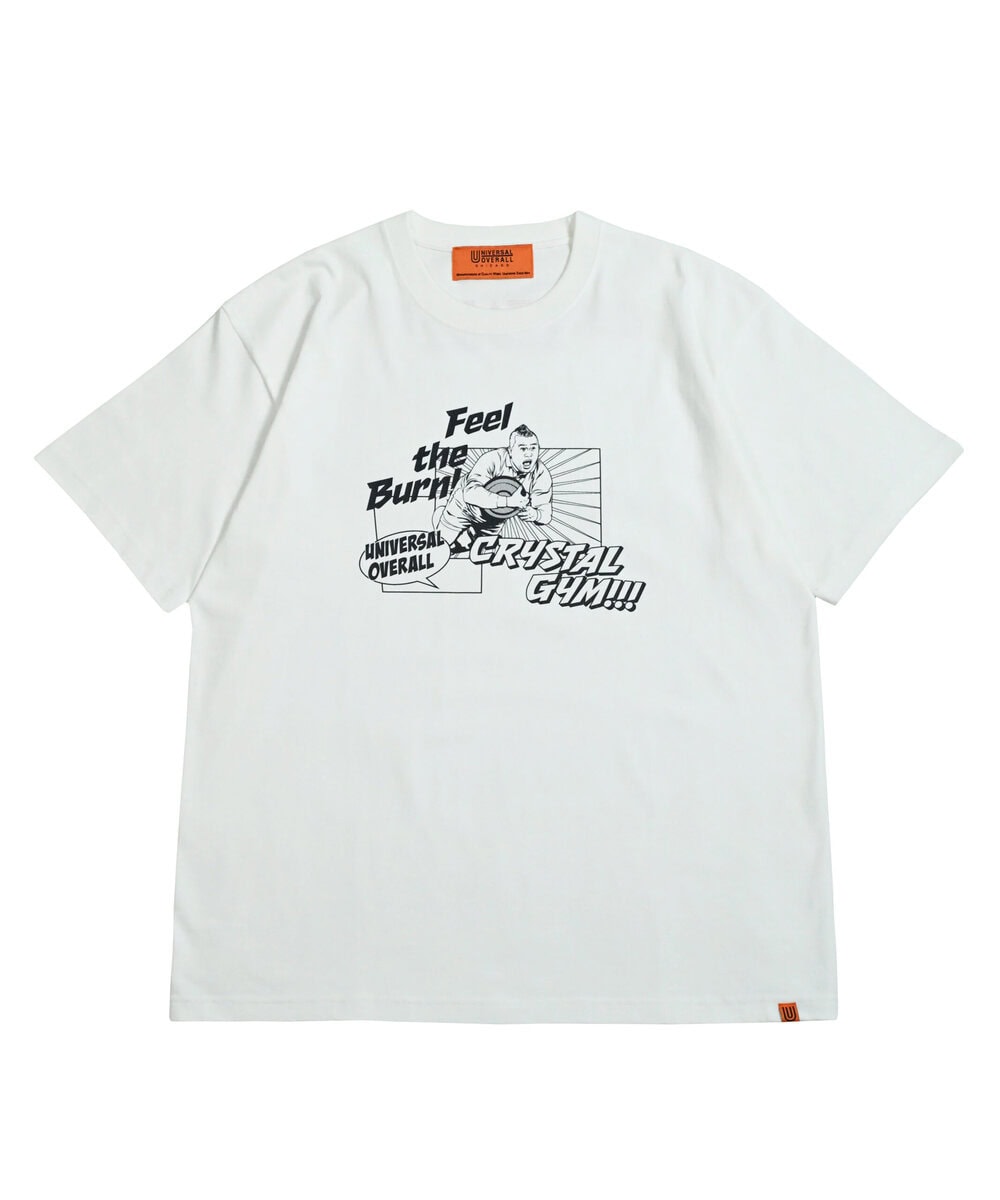 ラグビーをテーマにしたコラボレーションTシャツ。