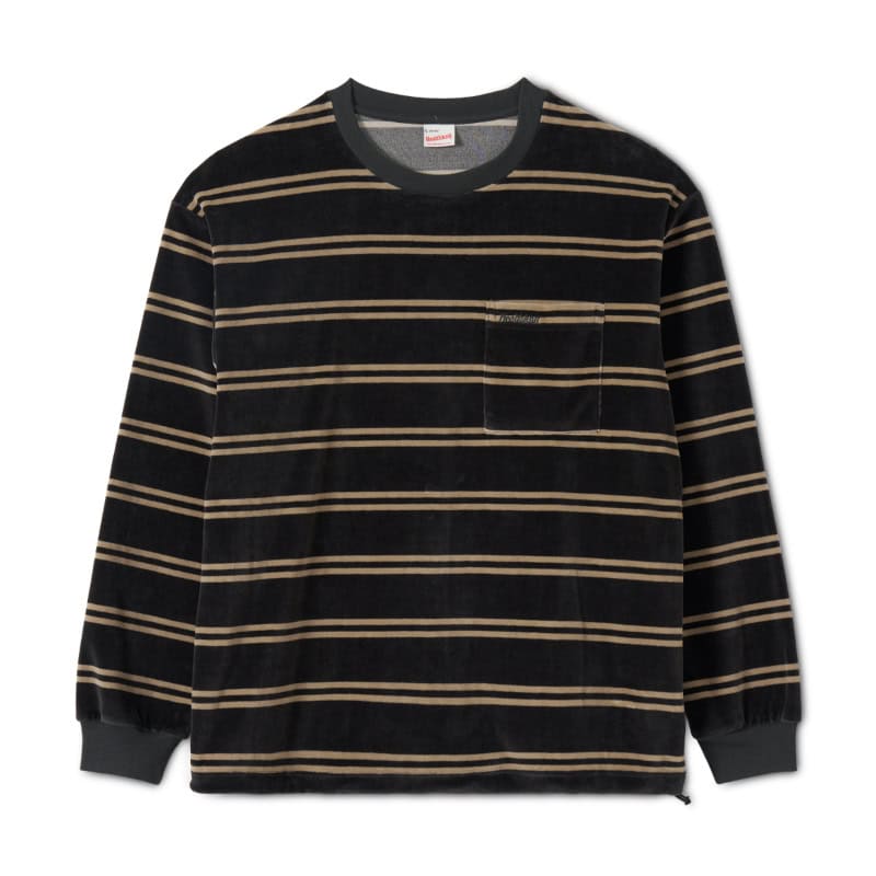 CLASSIC VELOR BORDER CREW NECK LONG SLEEVE ¥8,360