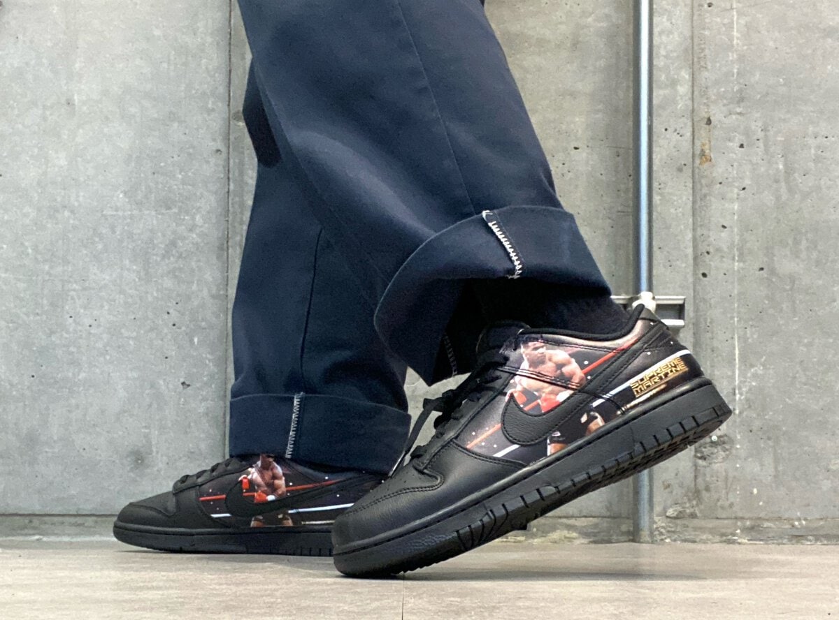 Supreme × Martine Rose × Nike(シュプリーム × マーティンローズ × ナイキ)のダンク ロー "マイク・タイソン" (26FW ウィーク9)