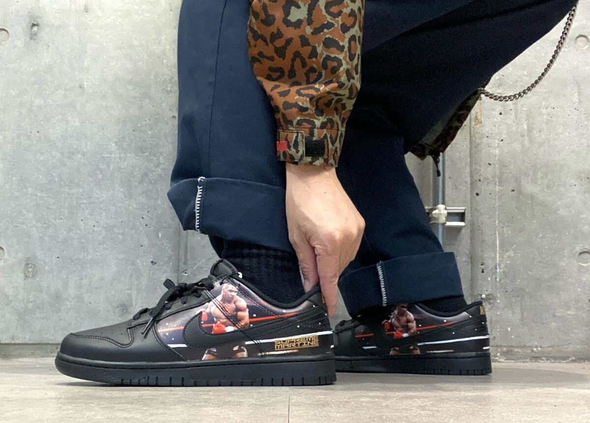 Supreme × Martine Rose × Nike(シュプリーム × マーティンローズ × ナイキ)のダンク ロー "マイク・タイソン" (26FW ウィーク9)