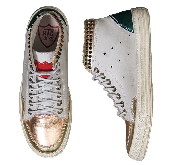 HTC［エイチティシー］のメタリックスニーカー（KICKS JOURNEY SNEAKER）