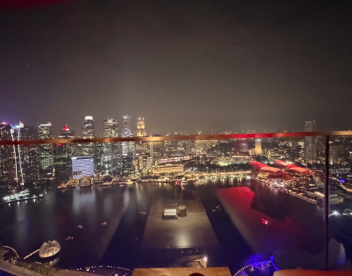シンガポールの夜景