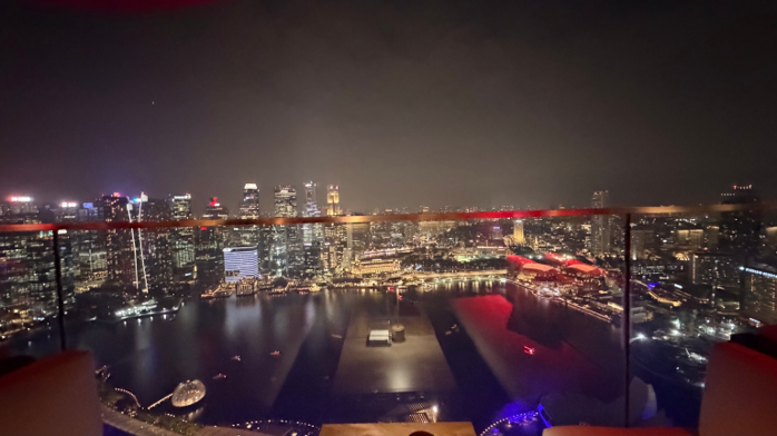 シンガポールの夜景