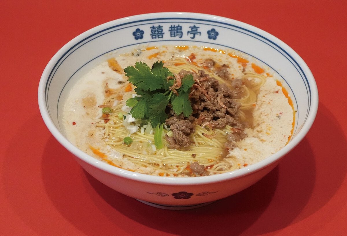 本格的な味わいの新メニュー“シェントウジャン麺”が完成!