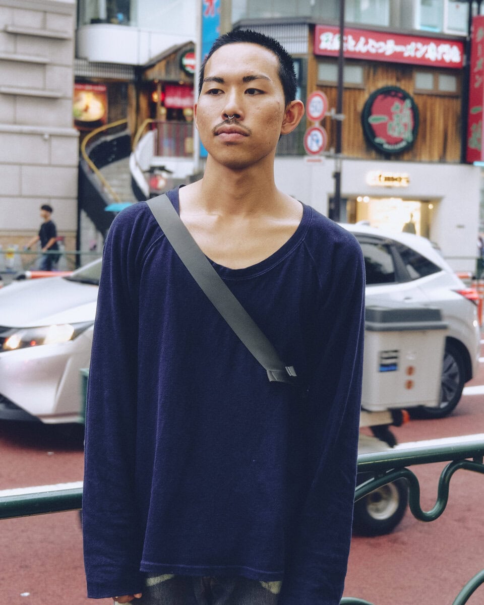 【20代スナップ@原宿】自らリメイクした「リーバイス517」が絶対主役級!