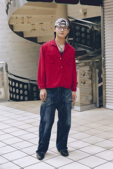 【10代スナップ@下北沢】首元のインディアンジュエリーが抜群の存在感を主張