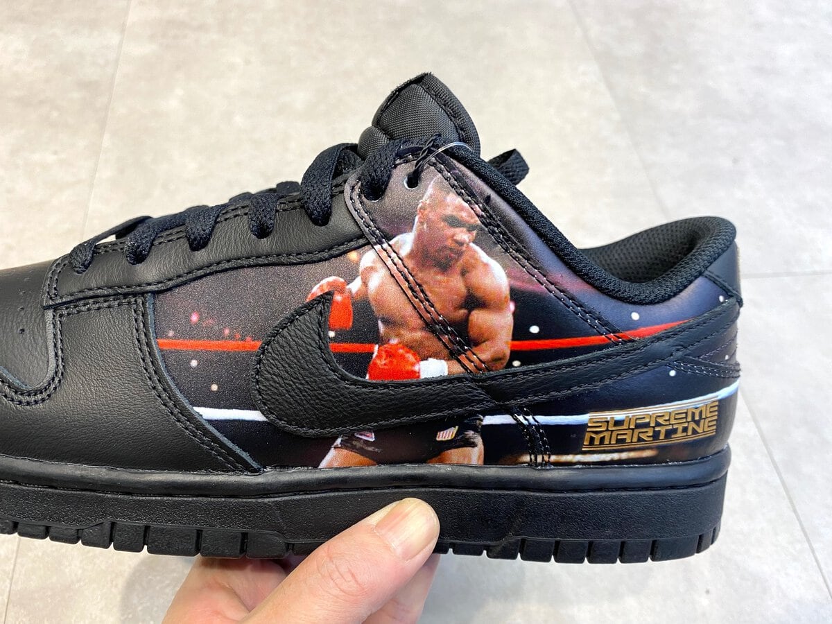 Supreme × Martine Rose × Nike(シュプリーム × マーティンローズ × ナイキ)のダンク ロー "マイク・タイソン" (26FW ウィーク9)
