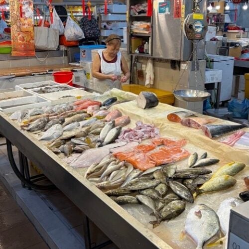 チョンバルマーケット 魚市場