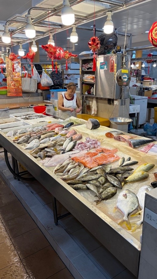 チョンバルマーケット 魚市場①
