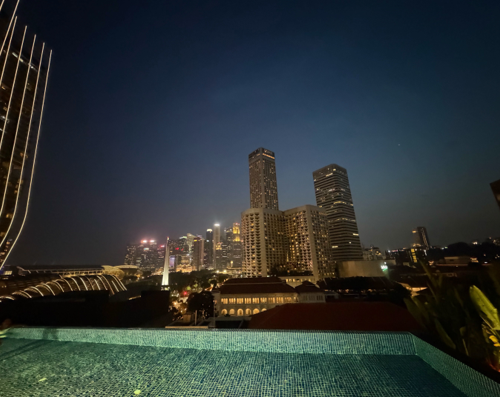 シンガポールの夜景