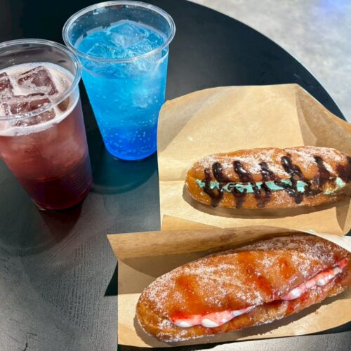 North Café 「ON THE SEA」　揚げパン、カクテル