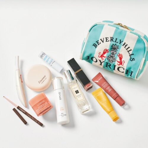 【ポーチ男子】美容賢者・Tommyの持ち歩きコスメがガチすぎる! SUQQUからラネージュまで、美しさを底上げする精鋭アイテムを公開