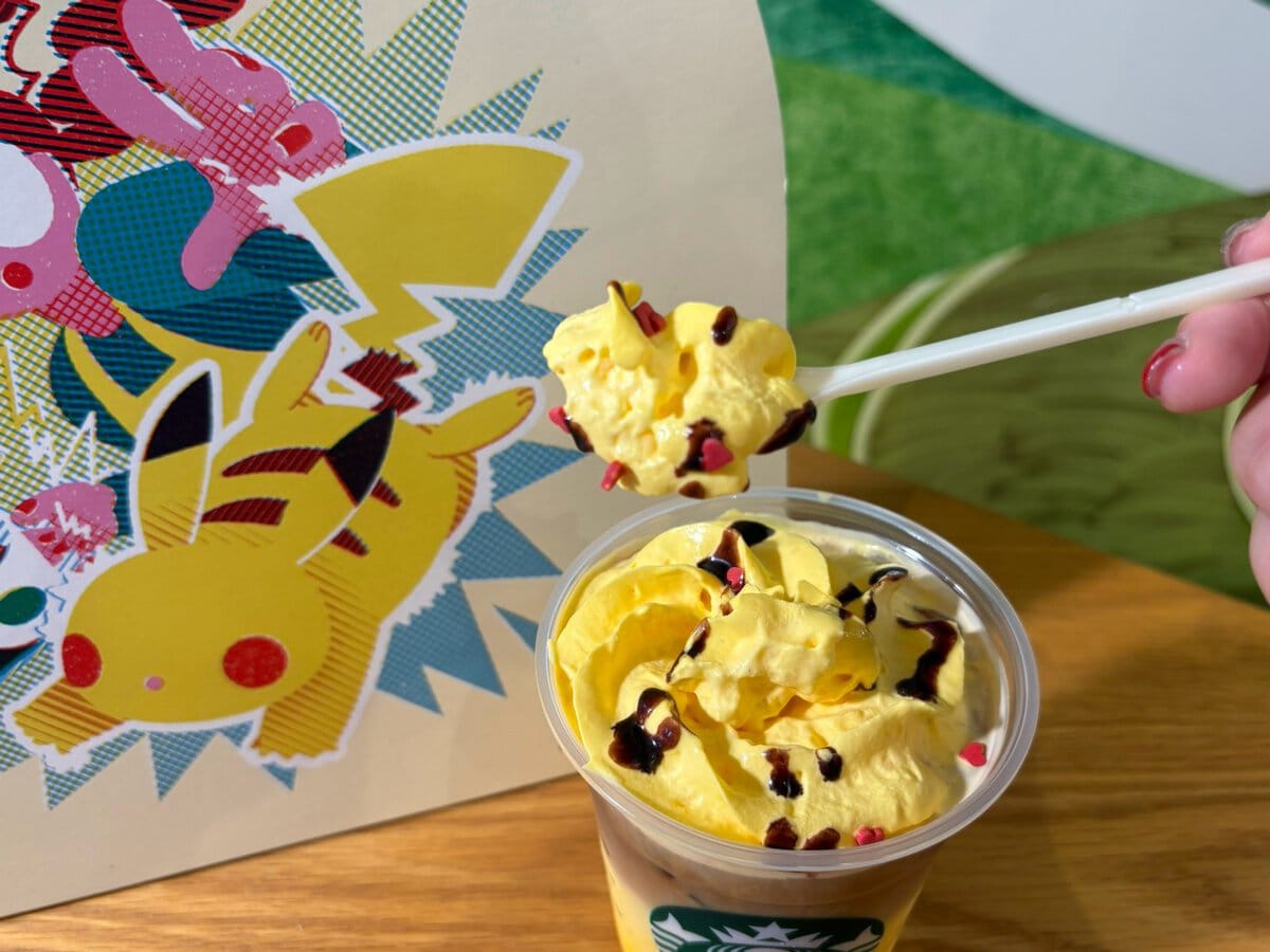 ピカチュウ ハニークリーム ラテ