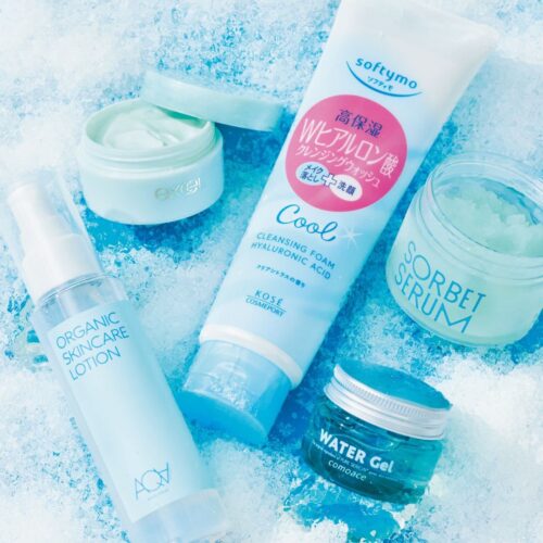【ひんやりスキンケア5選】ベタつく夏肌をクールダウン！朝晩使いたい冷感コスメ
