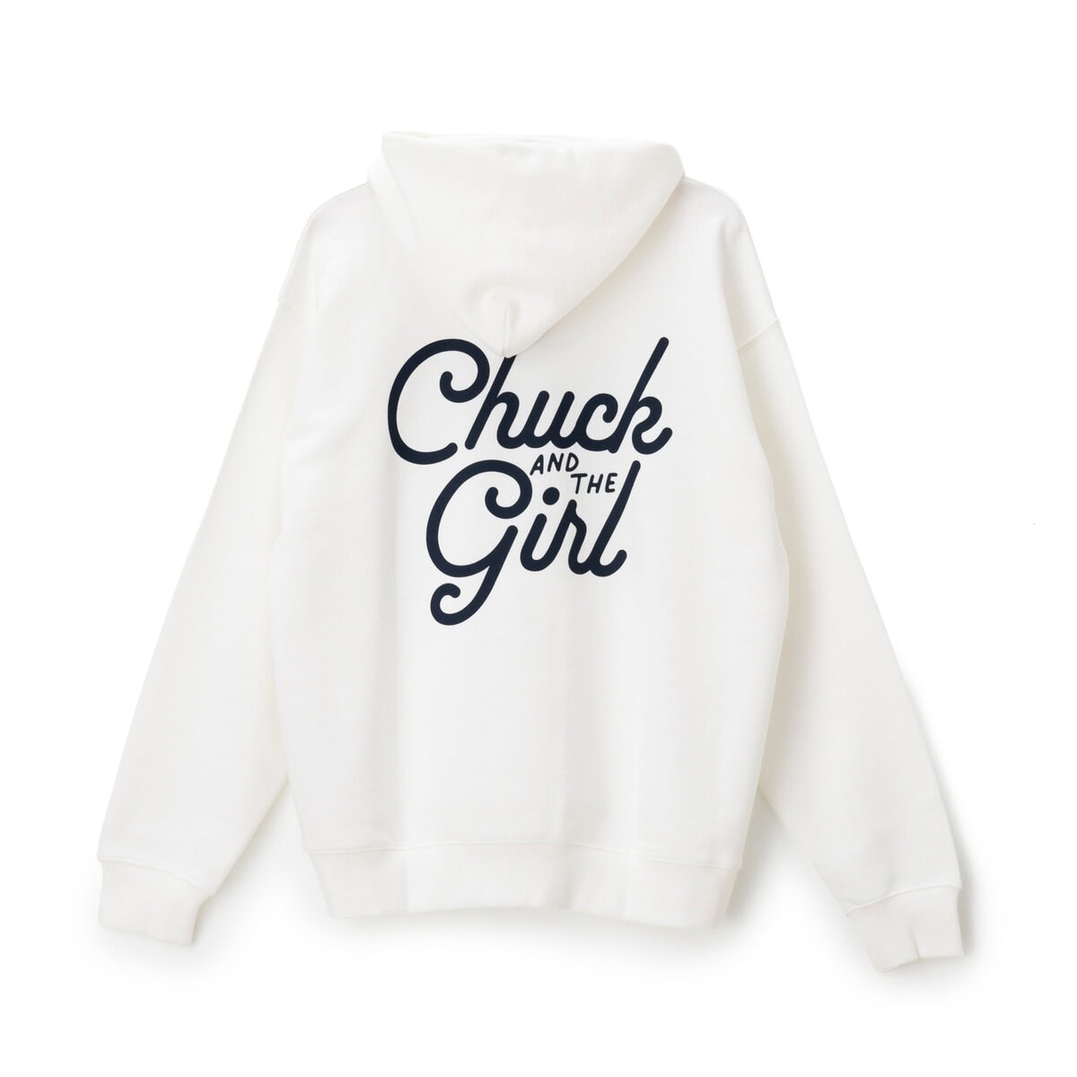 SWEAT・HOODIE COLLECTIONは、フーディとスウェットを展開。フーディはL.BLUEとWHITE、スウェットはWHITEとLAVENDERがラインナップする。