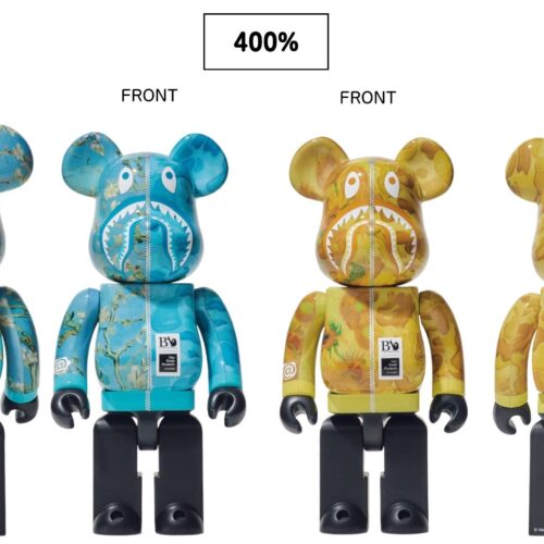 ゴッホの名画を落とし込んだSHARK BE@RBRICK