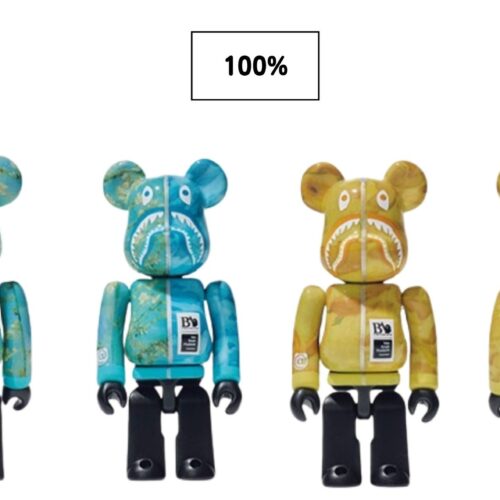 ゴッホの名画を落とし込んだSHARK BE@RBRICK