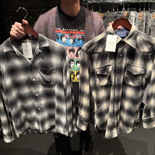 古着 チェックシャツ